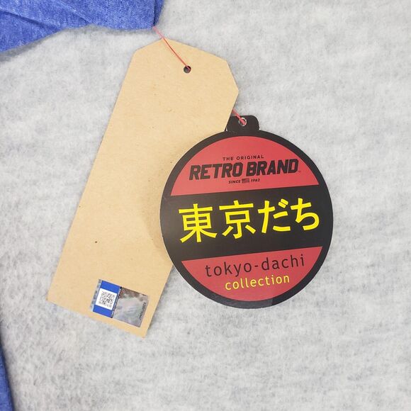 New! Retro Brand Tokyo Dachi BYU Graphic T-Shirt Mens Medium Blue Cougars‎ - Picture 7 of 7